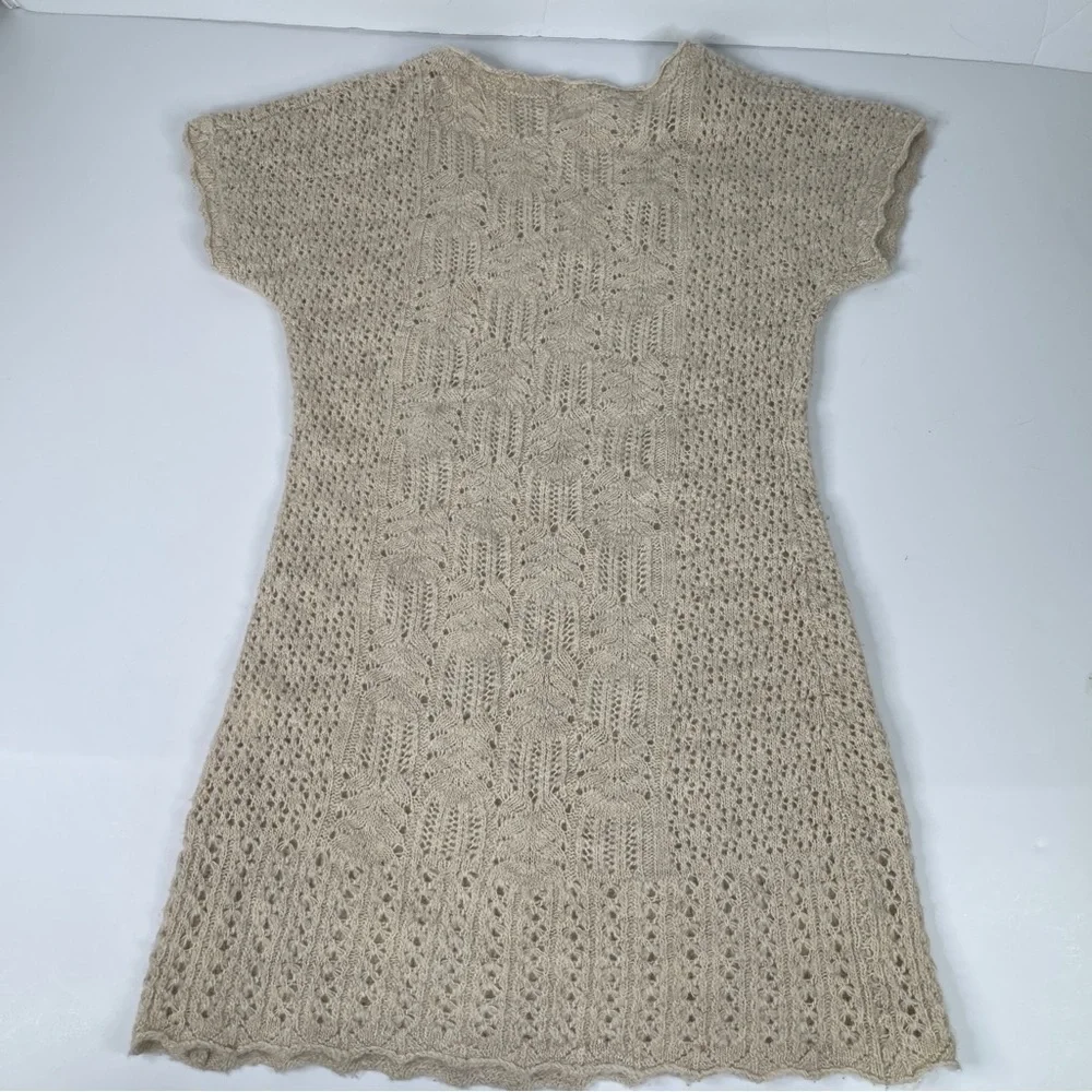 Anthropologie Sparrow Wool Linen Tunic Sweater Small